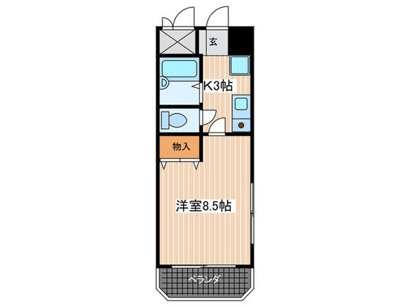 中島ビルの物件間取画像